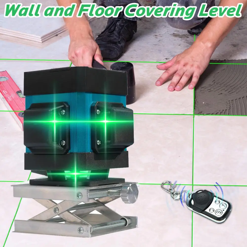 12 Line 3D Green Light Affixing Instrument Level High Precision Flat Glare Floor Level Ground Line Intelligent Remote Control
12 Line 3D Green Light Affixing Instrument Level High Precision Flat Glare Floor Level Ground Line Intelligent Remote Control