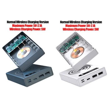 Detachable LCD Display DIY 5x18650 Battery Case Power Bank Shell External Box without Battery Wireless Charging Box
Detachable LCD Display DIY 5x18650 Battery Case Power Bank Shell External Box without Battery Wireless Charging Box