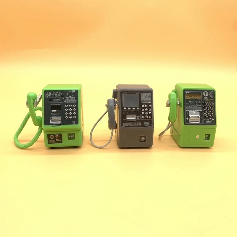 1PCS 5cm DIY decoration of Japanese mini public telephone model scene accessories
1PCS 5cm DIY decoration of Japanese mini public telephone model scene accessories
