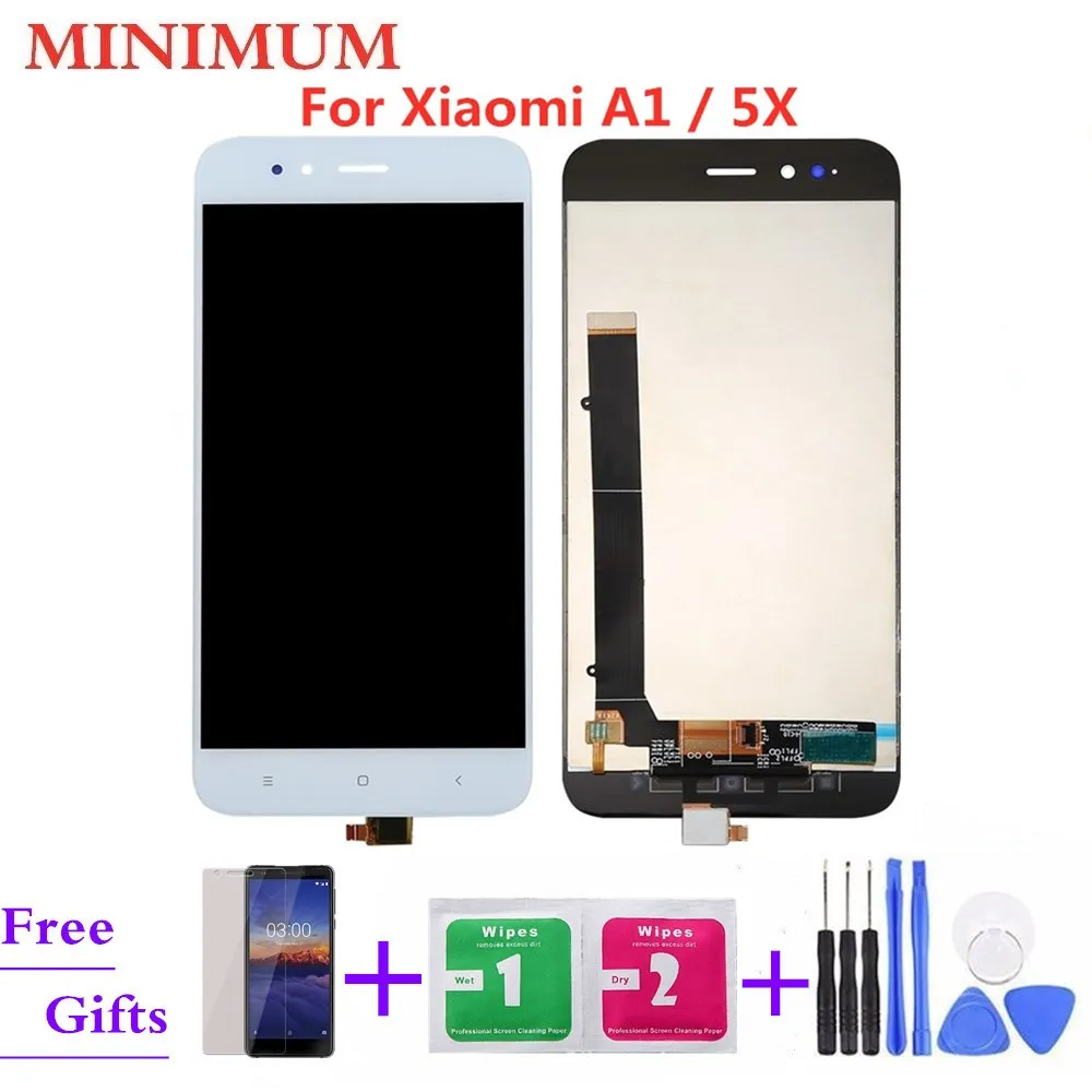 For Xiaomi Mi A1 MiA1 LCD Display Touch Screen Digitizer Assembly Replacement Parts For Xiaomi Mi 5X Mi5X 5.5" Screen
For Xiaomi Mi A1 MiA1 LCD Display Touch Screen Digitizer Assembly Replacement Parts For Xiaomi Mi 5X Mi5X 5.5" Screen