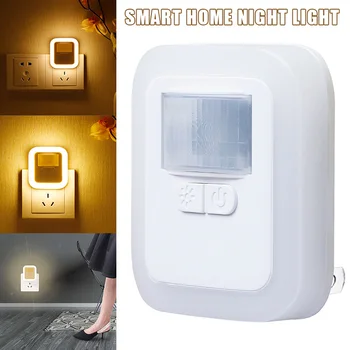 LED Sound Light Control Sensor Smart Home Night Plug-in Motion Sensor Light Wall Night Lamp Stair Closet Light UD88
LED Sound Light Control Sensor Smart Home Night Plug-in Motion Sensor Light Wall Night Lamp Stair Closet Light UD88