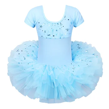 BAOHULU Girls Ballet Dress Tulle Gymnastics Leotard Blue Ocean Fresh Dance Leotard for Performance Party Ballet Dress 
BAOHULU Girls Ballet Dress Tulle Gymnastics Leotard Blue Ocean Fresh Dance Leotard for Performance Party Ballet Dress