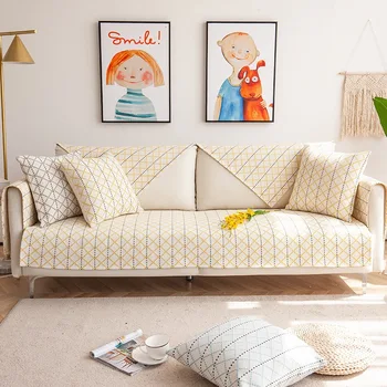 Sofa cushion cotton and linen Nordic minimalist 70 * 120cm four seasons universal non-slip cushion lazy home four seasons fabric
Sofa cushion cotton and linen Nordic minimalist 70 * 120cm four seasons universal non-slip cushion lazy home four seasons fabric