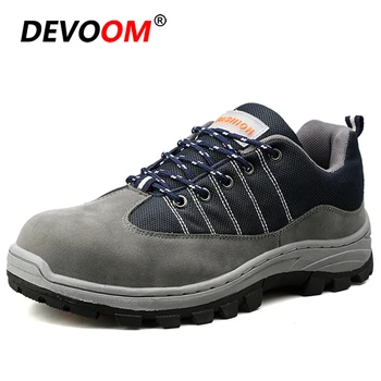 Outdoor High Quality Steel Hiking Shoes Men Rubber Sole Work Safety Shoes Breathable Mesh waterproof Trekking Shoes Plus Size 46
Outdoor High Quality Steel Hiking Shoes Men Rubber Sole Work Safety Shoes Breathable Mesh waterproof Trekking Shoes Plus Size 46