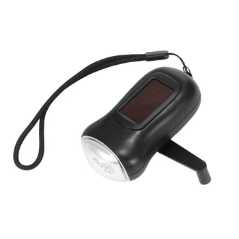 Manual LED Flashlight Solar Power Flashlight Torch Light Lamp Indicator Bike Camping
Manual LED Flashlight Solar Power Flashlight Torch Light Lamp Indicator Bike Camping