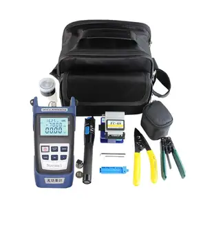 Fiber-Optic-Tool-Kit Power-Meter FTTH Visual-Fault Optical Lcator Cleaver-70-10dbm
Fiber-Optic-Tool-Kit Power-Meter FTTH Visual-Fault Optical Lcator Cleaver-70-10dbm