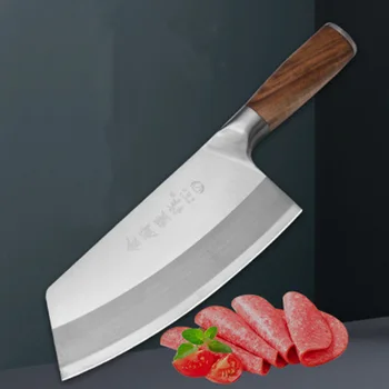 Liang Da 4Cr13mov Chef Knife 7 inch Chinese Kitchen Knives Meat Fish Vegetables Slicing Knife Super Sharp Blade Rosewood Cleaver
Liang Da 4Cr13mov Chef Knife 7 inch Chinese Kitchen Knives Meat Fish Vegetables Slicing Knife Super Sharp Blade Rosewood Cleaver