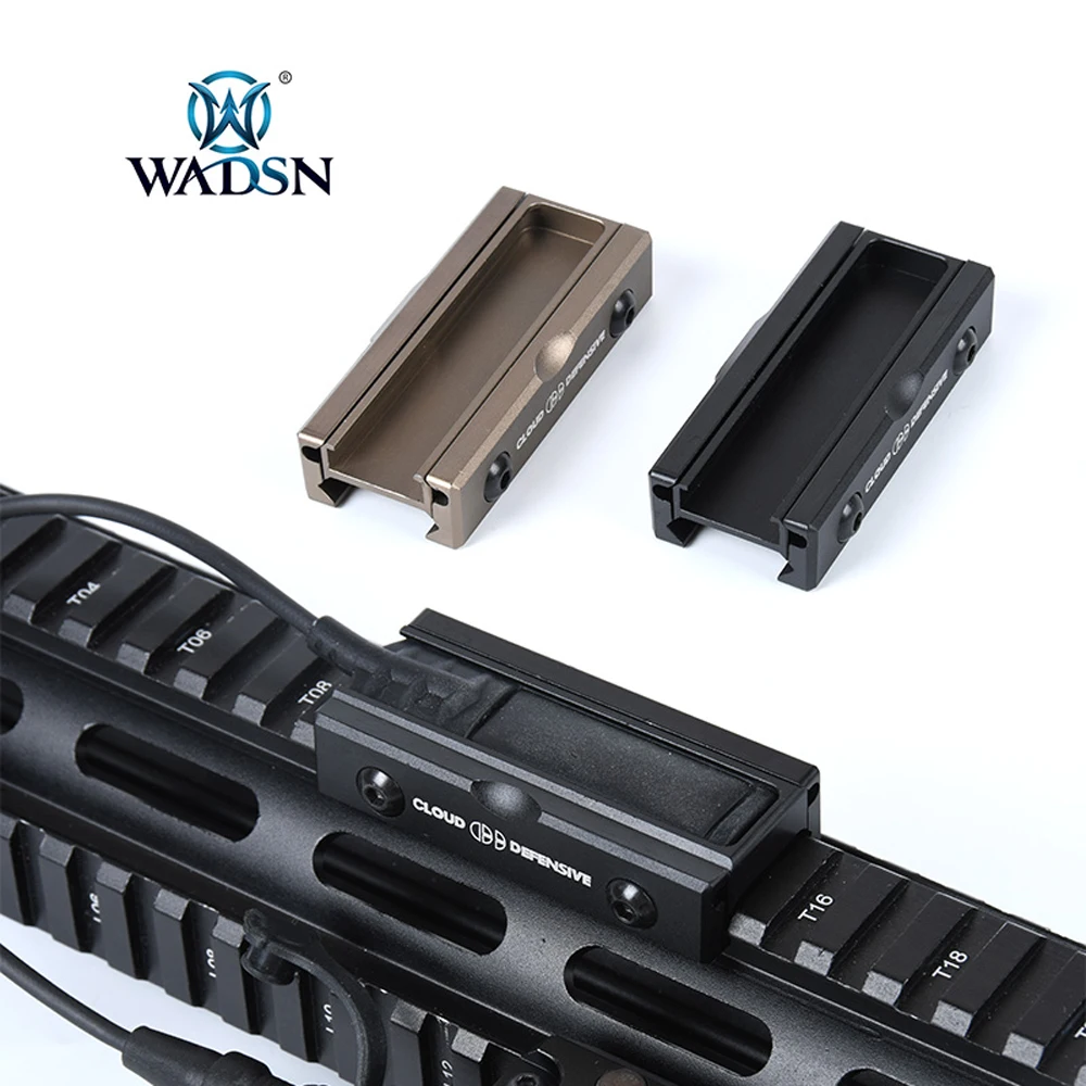 WADSN Tactical CNC Pocket Panel for SF Flashlight Pressure Pad Hunting Scout Light Cable Switch Pocket Fit Picatinny Rail
WADSN Tactical CNC Pocket Panel for SF Flashlight Pressure Pad Hunting Scout Light Cable Switch Pocket Fit Picatinny Rail