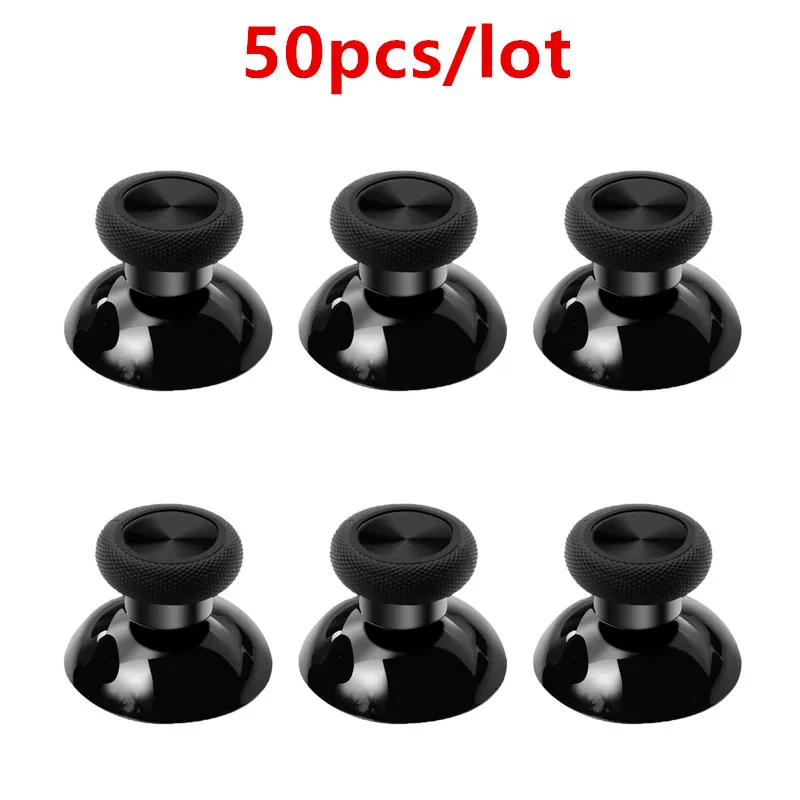 

50pcs/lot 3D Analog Joystick Replacement thumb Stick grips Cap Cover Buttons for Microsoft XBOX ONE Controller Thumbsticks Cover