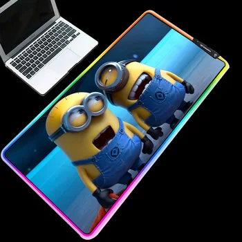 Yuzuoan RGB Cute Minions LED Illuminated Mouse Pad Home Computer PC Desk Pad Keyboard Pad
Yuzuoan RGB Cute Minions LED Illuminated Mouse Pad Home Computer PC Desk Pad Keyboard Pad