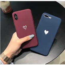 עבור Huawei P30 P10 בתוספת P20 לייט Mate 10 20 פרו V10 6X 7X 8X V20 כבוד 10 לייט אהבה לב מט רך TPU סיליקון Case כיסוי(China)