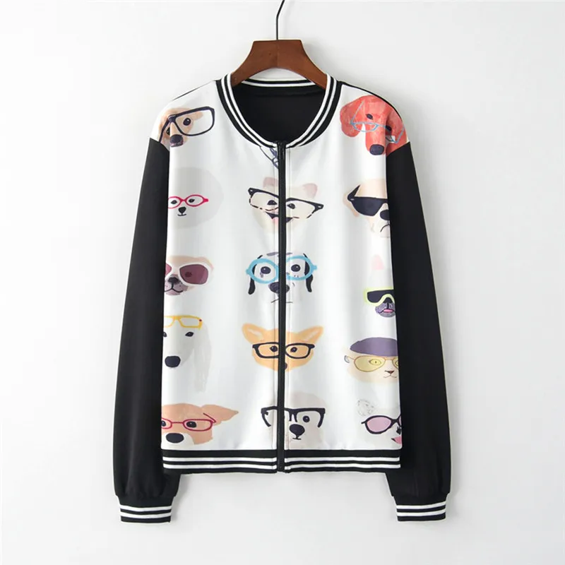 Harajuku Baseball Jacket Women 2019 Fall Zipper Jacket Casual Long Sleeve Basic Coats Autumn Ladies Bomber Jacket Chaqueta Mujer
Harajuku Baseball Jacket Women 2019 Fall Zipper Jacket Casual Long Sleeve Basic Coats Autumn Ladies Bomber Jacket Chaqueta Mujer