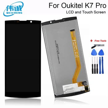 6.0" For Oukitel K7 Pro LCD Display + Touch Screen Digitizer Assembly For Oukitel K7Pro LCD Phone Spare Part+ Tools
6.0" For Oukitel K7 Pro LCD Display + Touch Screen Digitizer Assembly For Oukitel K7Pro LCD Phone Spare Part+ Tools