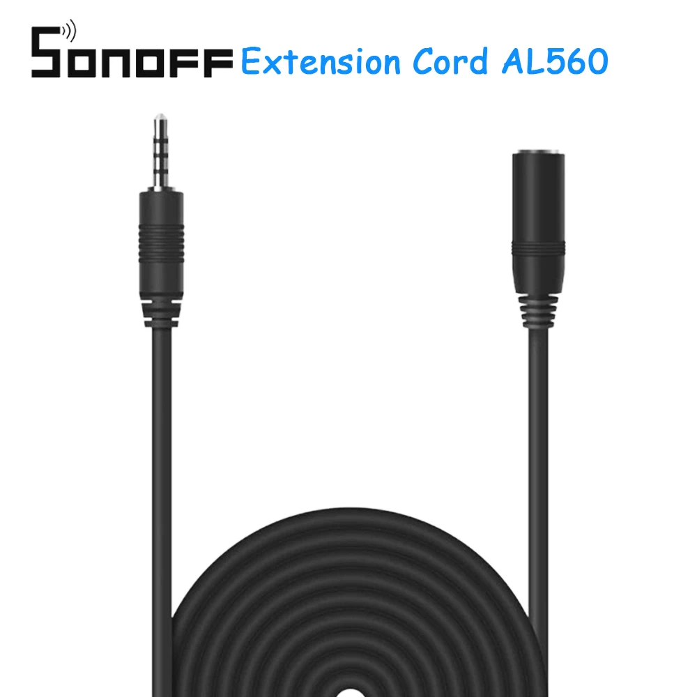 SONOFF Extension Cord AL560, Compatible with Si7021/AM2301/DS18B20 5M Extend Cable Max Length 60M, Official Guaranteed Accuracy
SONOFF Extension Cord AL560, Compatible with Si7021/AM2301/DS18B20 5M Extend Cable Max Length 60M, Official Guaranteed Accuracy
