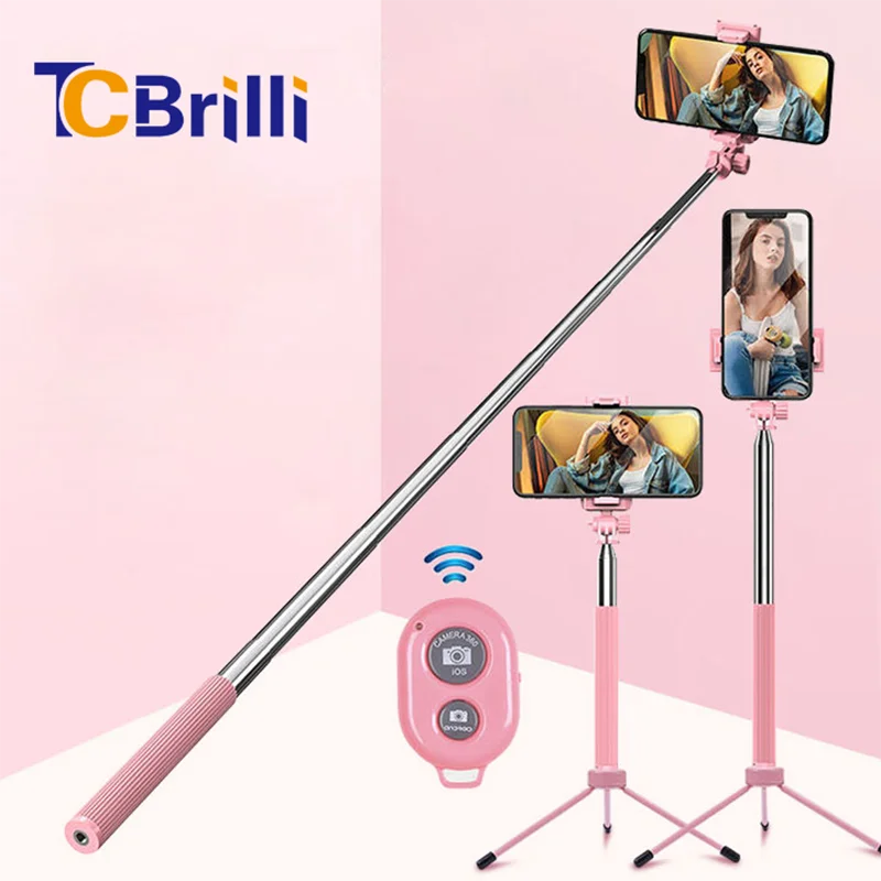 Selfie Stick Foldable 3 in 1 Wireless Bluetooth Expandable Monopod Self-Timer with Mini Tripod for Vlogging Photography Selfie
Selfie Stick Foldable 3 in 1 Wireless Bluetooth Expandable Monopod Self-Timer with Mini Tripod for Vlogging Photography Selfie