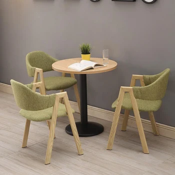 Reception Table and Chair Combination Tea Shop Cafe Meeting Parlor Leisure Negotiation Nordic Small Round Table Chair
Reception Table and Chair Combination Tea Shop Cafe Meeting Parlor Leisure Negotiation Nordic Small Round Table Chair