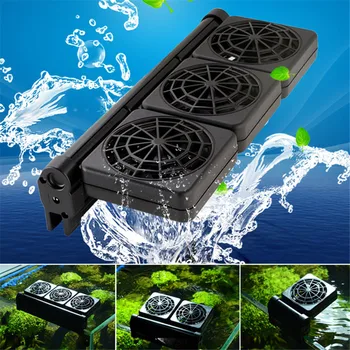 Aquarium Cooling Fans Aquarium Fish Tank Cooling Fan System Chiller Control Reduce Water Temperature 3 Head Cooler#0729g30
Aquarium Cooling Fans Aquarium Fish Tank Cooling Fan System Chiller Control Reduce Water Temperature 3 Head Cooler#0729g30