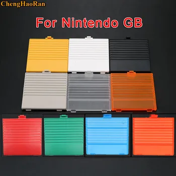 

10colors 1pc retail For Gameboy Classic Replacement Grey Black White Yellow Orange Battery Cover for GB console Battery Lid Door