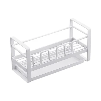 1Pc Kitchen Drain Rack Iron Multifunctional Storage Shelf Plate Holder Utensil Caddy for Sponge Tableware Dishcloth
1Pc Kitchen Drain Rack Iron Multifunctional Storage Shelf Plate Holder Utensil Caddy for Sponge Tableware Dishcloth