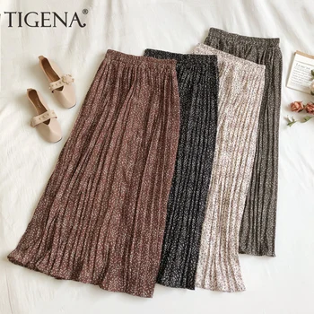 TIGENA 88cm Maxi Pleated Skirt Women Korean Fashion Kawaii Cute Floral Print Holiday A Line High Wais Long Skirt Female
TIGENA 88cm Maxi Pleated Skirt Women Korean Fashion Kawaii Cute Floral Print Holiday A Line High Wais Long Skirt Female