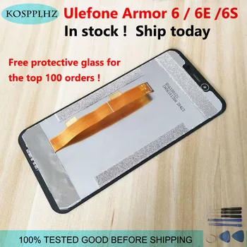 KOSPPLHZ High Quality 6.2" For UleFone Armor 6 / 6E / 6S LCD Display + Touch Screen Assembly Replacement Test before shipment
KOSPPLHZ High Quality 6.2" For UleFone Armor 6 / 6E / 6S LCD Display + Touch Screen Assembly Replacement Test before shipment