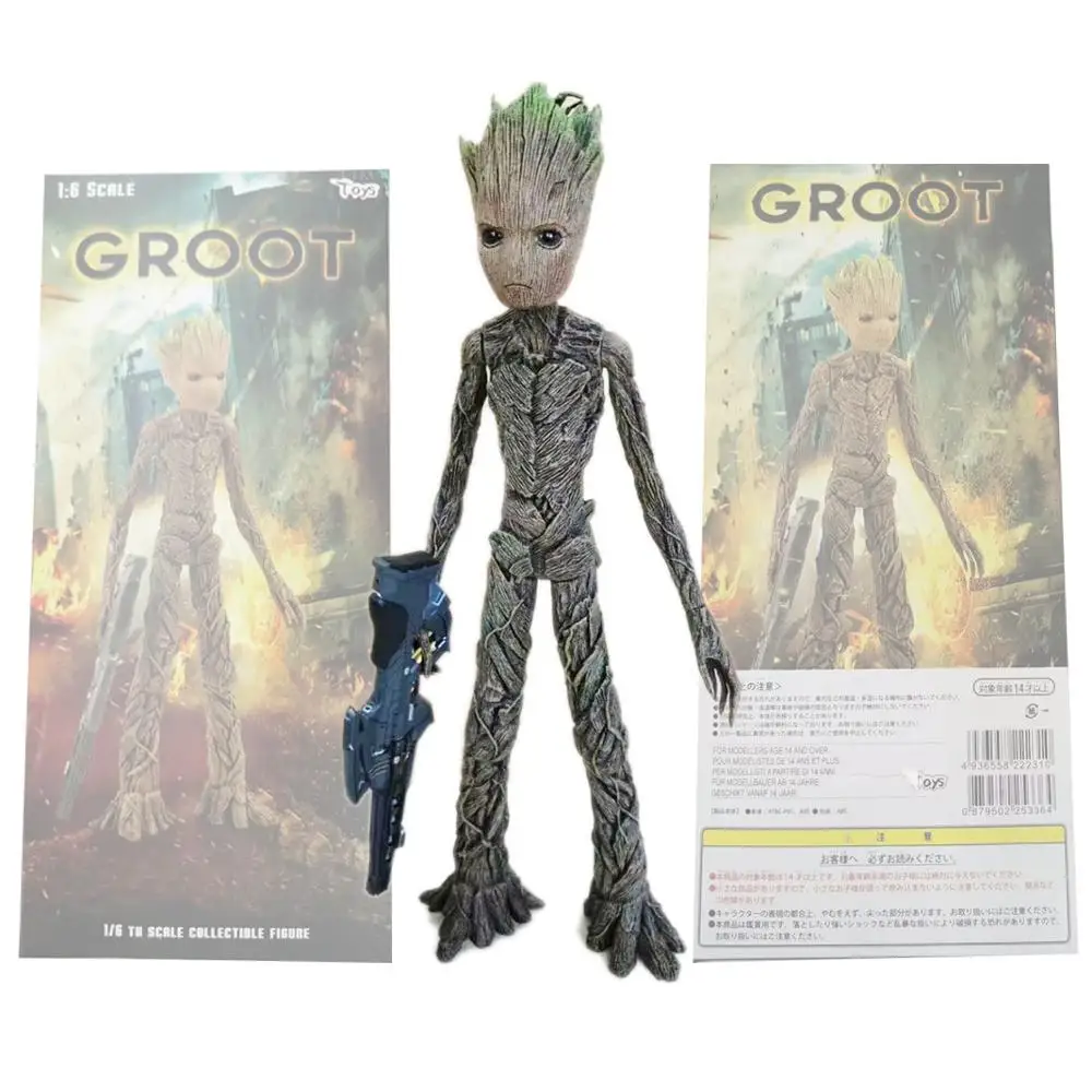 30cm 12inch The Galaxy Avengers Hero Tree Man Action Figure 1/6 Scale Painted Model Toy Gift For Kids
30cm 12inch The Galaxy Avengers Hero Tree Man Action Figure 1/6 Scale Painted Model Toy Gift For Kids
