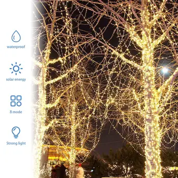 10/20/32m LED Outdoor Solar String Lights Fairy Holiday Christmas Party Garland Solar Garden Waterproof Light
10/20/32m LED Outdoor Solar String Lights Fairy Holiday Christmas Party Garland Solar Garden Waterproof Light