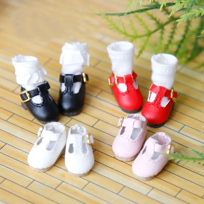 Ob11 baby shoes are versatile with basic t-type Japanese small leather shoes and 1/12 BJD doll Dolls Accessories
Ob11 baby shoes are versatile with basic t-type Japanese small leather shoes and 1/12 BJD doll Dolls Accessories