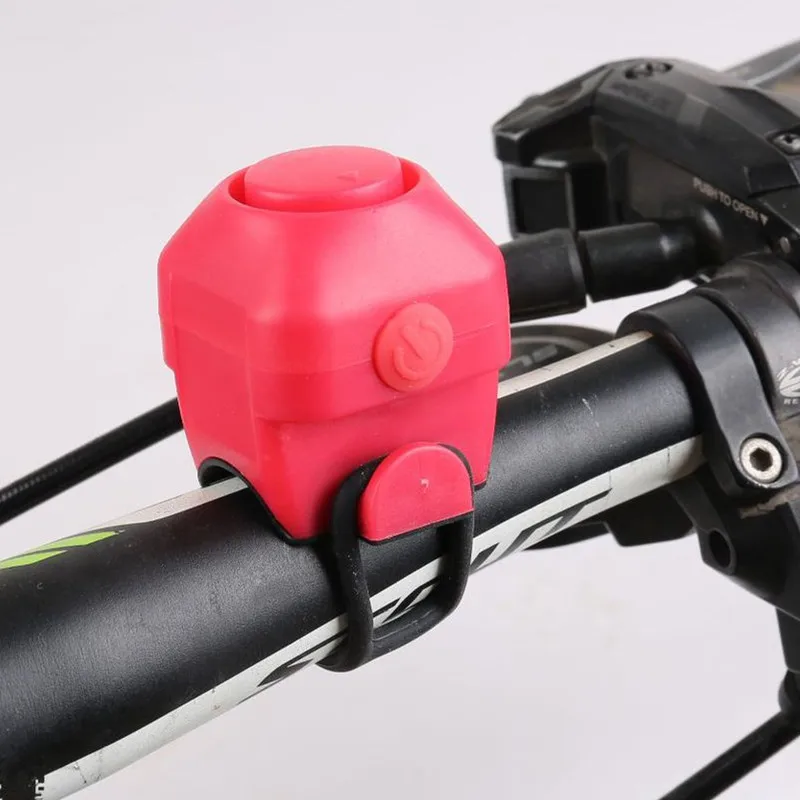 130db Durable Bicycle Bell Warning Safety Bike Handlebar Metal Ring Bell Mini Electric Horn Handle Bar Alarm Cycling Accessory
