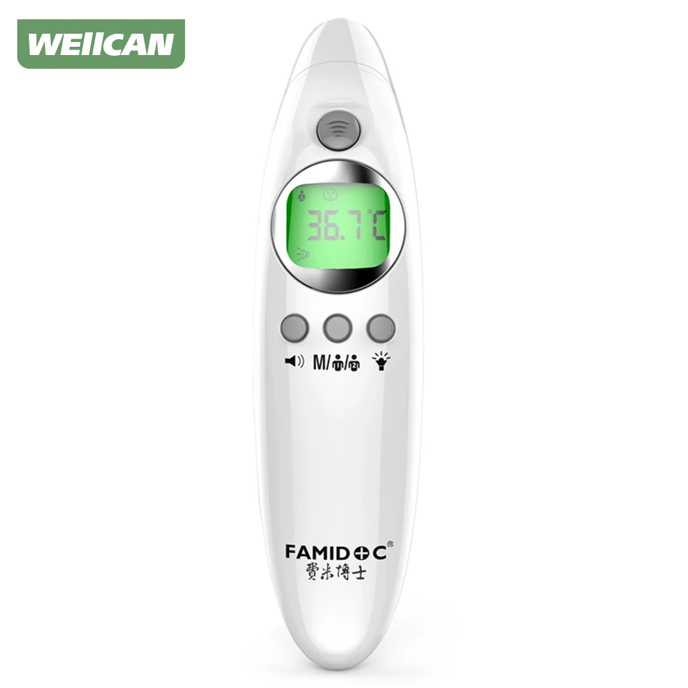 Digital Thermometer Infrared Body Ear Forehead Gun Non-contact Thermometer Fever Electronic Clinical LCD Digital Contactless
Digital Thermometer Infrared Body Ear Forehead Gun Non-contact Thermometer Fever Electronic Clinical LCD Digital Contactless