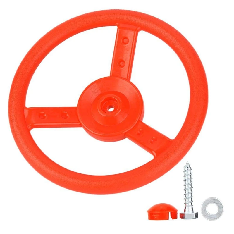 Plastic Steering Wheel Children's Game Small Steering Wheel perfect for Kids Children Climbing Frame Tree House Play House
Plastic Steering Wheel Children's Game Small Steering Wheel perfect for Kids Children Climbing Frame Tree House Play House