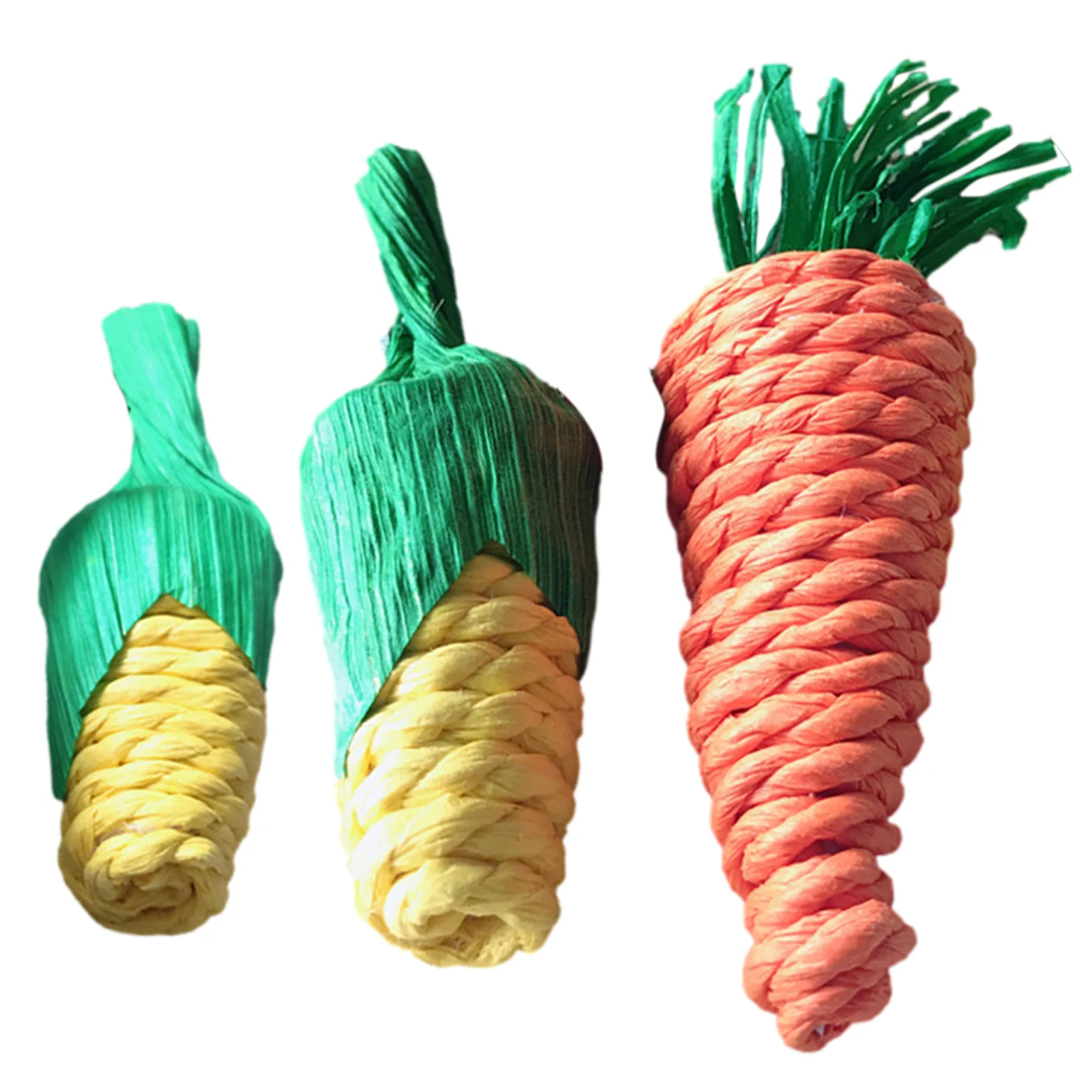 Natural Pet Chewing Toys Set Carrot & Corn Teeth Grinding Chewers Hamster Rabbit Parrot Molar Straw Weave Carrot Corn 3pcs/Set
Natural Pet Chewing Toys Set Carrot & Corn Teeth Grinding Chewers Hamster Rabbit Parrot Molar Straw Weave Carrot Corn 3pcs/Set