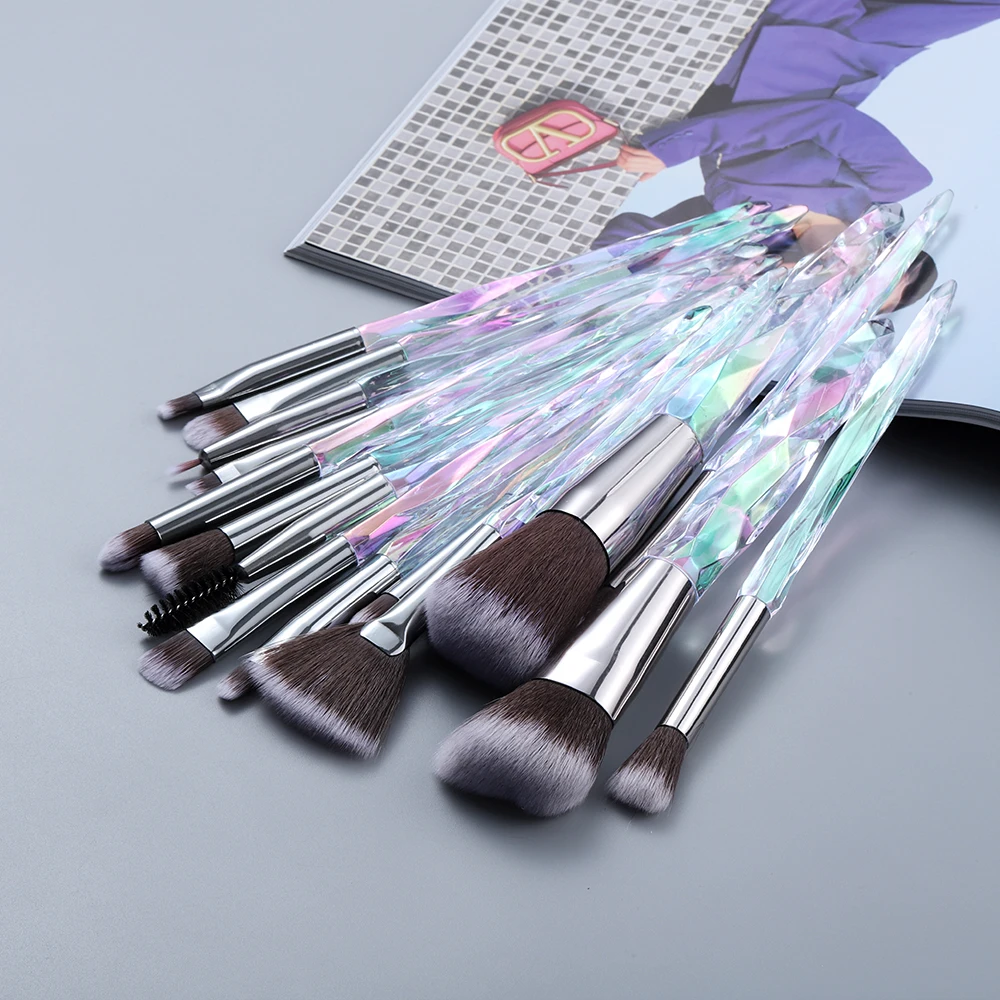 15pcs/set Bling Makeup Brushes Face Eye Lip Edge Control Eye Shadow Eyeliner Eyebrow Eyelash Brush Set Brochas Maquillaj Beauty
15pcs/set Bling Makeup Brushes Face Eye Lip Edge Control Eye Shadow Eyeliner Eyebrow Eyelash Brush Set Brochas Maquillaj Beauty