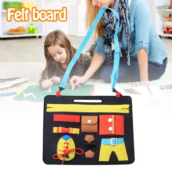 Early Educational Learning Toys Basic Skills Toddler Activity Dressing Learning Board, Wardrobe Teaching Kit, Infant Toys
Early Educational Learning Toys Basic Skills Toddler Activity Dressing Learning Board, Wardrobe Teaching Kit, Infant Toys