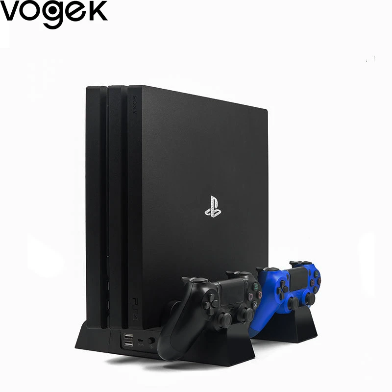Vogek Dual Controller Charger for Sony PS4/PS4 Slim/PS4 Pro Console Cooling Stand Charging Station Fan for SONY Playstation 4
Vogek Dual Controller Charger for Sony PS4/PS4 Slim/PS4 Pro Console Cooling Stand Charging Station Fan for SONY Playstation 4