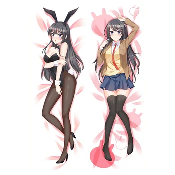 Anime Seishun Buta Yarou Series Characters Sexy Girl Sakurajima Mai Body Pillowcase Koga Tomoe Dakimakura Huging Pillow Cover 
Anime Seishun Buta Yarou Series Characters Sexy Girl Sakurajima Mai Body Pillowcase Koga Tomoe Dakimakura Huging Pillow Cover