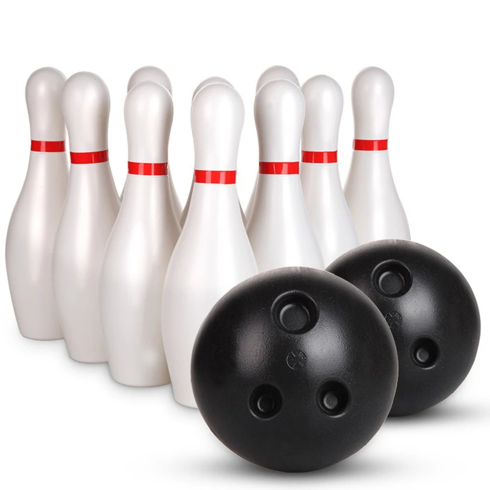 Kids Bowling Game Set Intelligence Development Simulation Sport Toy Kindergarten Toddler Hand Eye Coordination Early Educational | Спорт и
