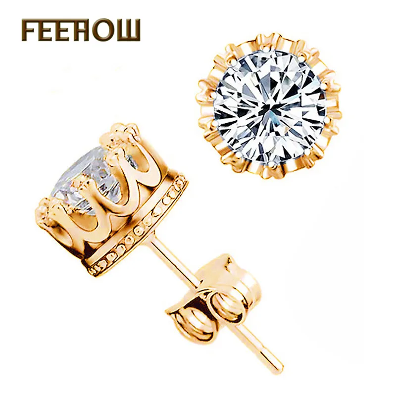 FEEHOW Fashion Jewelry Cut Round Shape AAA+ Cubic Zirconia Small Stud Earrings For Women Free Shipping FWEP398
FEEHOW Fashion Jewelry Cut Round Shape AAA+ Cubic Zirconia Small Stud Earrings For Women Free Shipping FWEP398