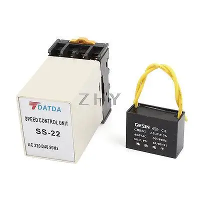 SS-22 Single Phase Motor Speed Control Controller 90-1400r/min AC 220V/240V 50Hz
SS-22 Single Phase Motor Speed Control Controller 90-1400r/min AC 220V/240V 50Hz