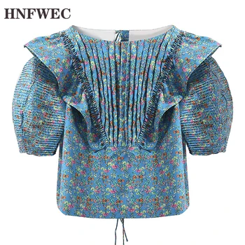 Spring Summer 2020 Women Pattern Printed Blouse New Round Neck Three-quarter Sleeve Loose Fit Shirt Fashion Tide T020
Spring Summer 2020 Women Pattern Printed Blouse New Round Neck Three-quarter Sleeve Loose Fit Shirt Fashion Tide T020