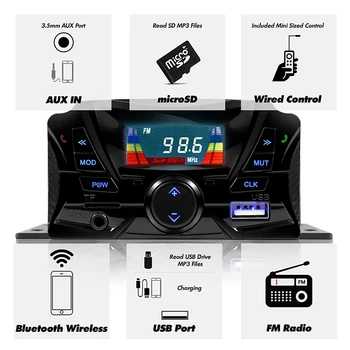 3 Inch Motorcycle Waterproof Bluetooth Speakers 4 Channel Amplifier Mp3 Music Sound Audio Stereo Amp System
3 Inch Motorcycle Waterproof Bluetooth Speakers 4 Channel Amplifier Mp3 Music Sound Audio Stereo Amp System