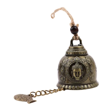 Buddha Statue Pattern Bell Blessing Feng Shui Wind Chime For Good Luck Fortune Home Car Hanging Decor Gift Crafts
Buddha Statue Pattern Bell Blessing Feng Shui Wind Chime For Good Luck Fortune Home Car Hanging Decor Gift Crafts