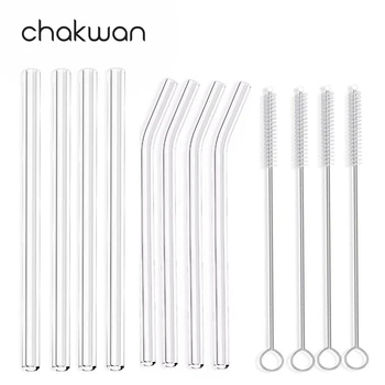 8Pcs Glass Straws Eco-friendly Reusable Drinking Glass TubeWith Cleaning Brush birthday party Events Party Favors Supplies 
8Pcs Glass Straws Eco-friendly Reusable Drinking Glass TubeWith Cleaning Brush birthday party Events Party Favors Supplies