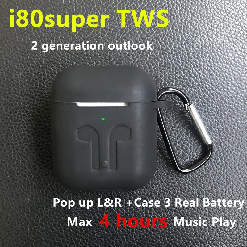 Updated i80 TWS 1:1 Wireless Bluetooth headsets super bass twsi80 for iPhone Android pk i20 i30 i60
Updated i80 TWS 1:1 Wireless Bluetooth headsets super bass twsi80 for iPhone Android pk i20 i30 i60