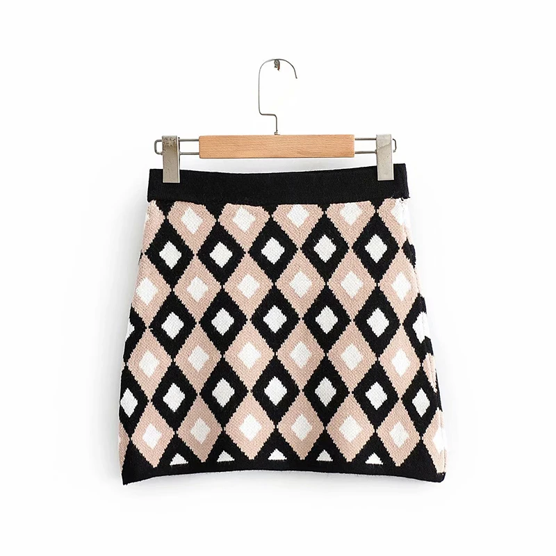 za 2019 skirts womens plaid knitted a-line skirt winter warm casual mini stylish skirt mujer
za 2019 skirts womens plaid knitted a-line skirt winter warm casual mini stylish skirt mujer
