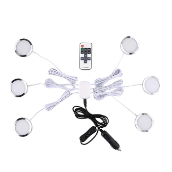 AOZBZ 6Pcs Interior Lighting Boat Camping Trailer Lights LED Spot Light Van Camper Caravan Lights Motorhome 12V LED Lights
AOZBZ 6Pcs Interior Lighting Boat Camping Trailer Lights LED Spot Light Van Camper Caravan Lights Motorhome 12V LED Lights