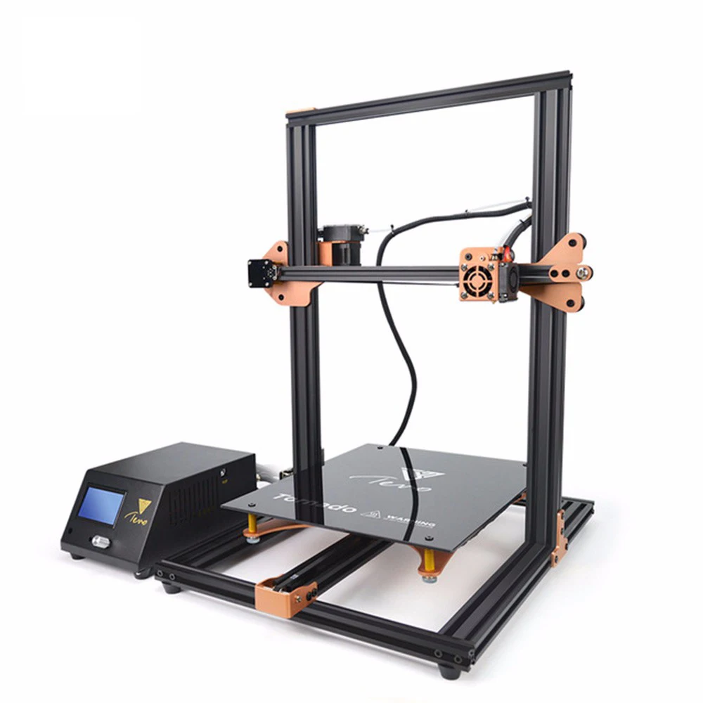 

Newest TEVO Tornado 3D Printer Fully Assembled Aluminium Extrusion 3D Printing Machine Impresora 3d with Titan Extruder