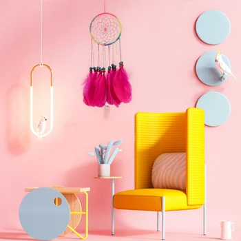 Beautiful Symbols Indian Style Dream Catcher Hanging Ornaments Wind Chimes Dream Catcher Wedding Party Hanging Decoration
Beautiful Symbols Indian Style Dream Catcher Hanging Ornaments Wind Chimes Dream Catcher Wedding Party Hanging Decoration