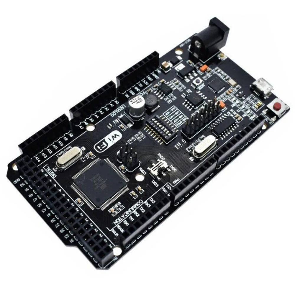 1 PCS Mega2560 + WiFi R3 ATmega2560+ESP8266 32Mb memory USB-TTL CH340G. Compatible for Arduino Mega NodeMCU For WeMos ESP8266
1 PCS Mega2560 + WiFi R3 ATmega2560+ESP8266 32Mb memory USB-TTL CH340G. Compatible for Arduino Mega NodeMCU For WeMos ESP8266