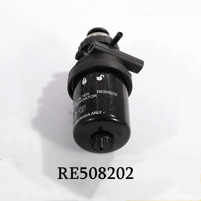 Топливный фильтр в сборе RE508202 с ручным напорным насосом для экскаватора JOHN DEERE, топливный водоотделитель 4024 5030
Топливный фильтр в сборе RE508202 с ручным напорным насосом для экскаватора JOHN DEERE, топливный водоотделитель 4024 5030